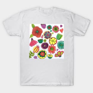 Inktober Bright Florals T-Shirt